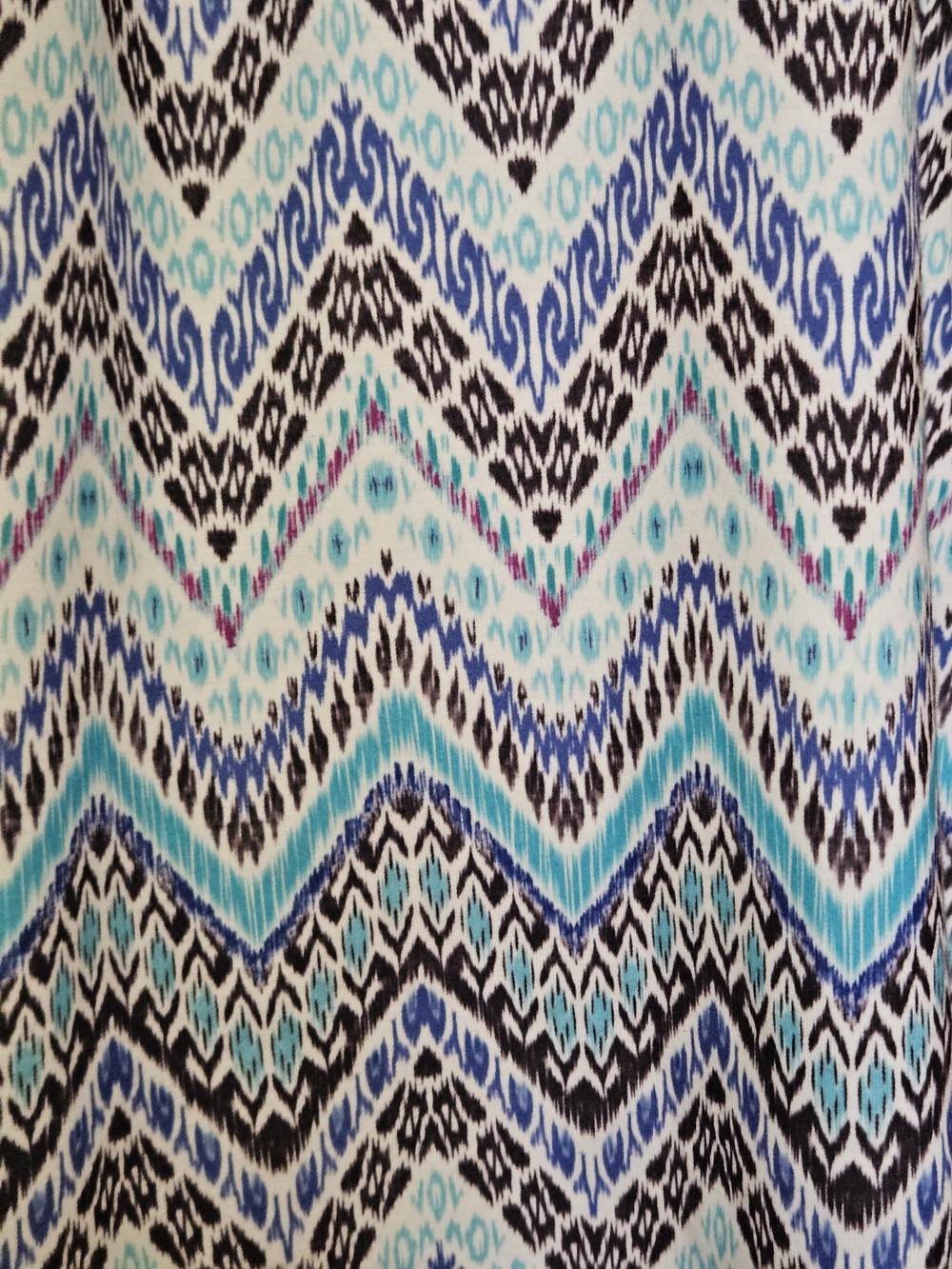 Prana Blue Chevron Strappy Sundress - Picture 3 of 3